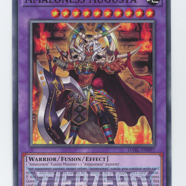 amazoness monsters DABL-EN097 - Amazoness Augusta - Common - Effect Fusion Monster