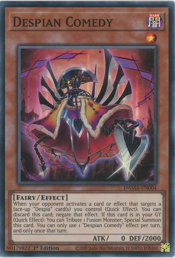 DAMA-EN004 - Despian Comedy - Super Rare - Dawn of Majesty
