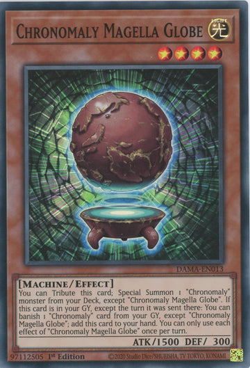 DAMA-EN013 - Chronomaly Magella Globe - Super Rare - Dawn of Majesty