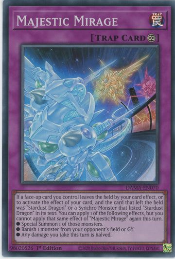 DAMA-EN070 - Majestic Mirage - Super Rare - Dawn of Majesty