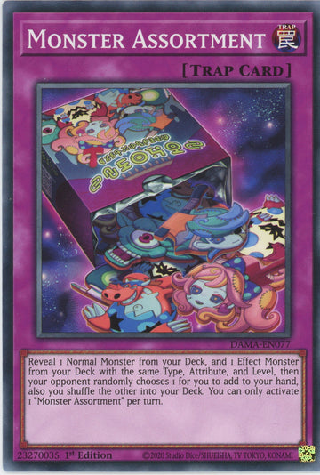 DAMA-EN077 - Monster Assortment - Common - Dawn of Majesty