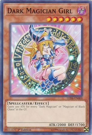 LED6-EN000 - Dark Magician Girl - Common - Effect Monster - Legendary Duelists 6 Magical Hero