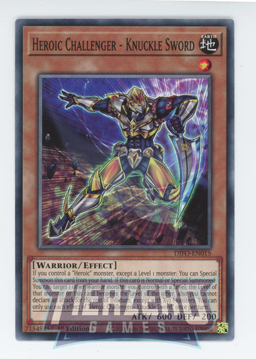 DIFO-EN015 - Heroic Challenger - Knuckle Sword - Common - Dimension Force