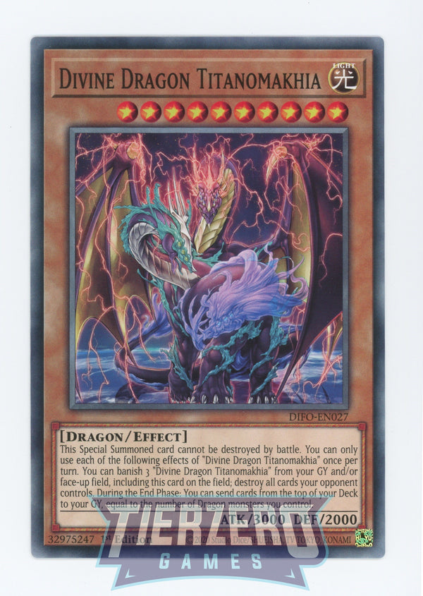 DIFO-EN027 - Divine Dragon Titanomakhia - Common - Effect Monster - Dimension Force