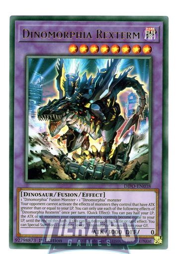 DIFO-EN038 - Dinomorphia Rexterm - Ultra Rare - Dimension Force