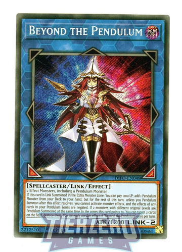 DIFO-EN048 - Beyond the Pendulum - Secret Rare - Dimension Force