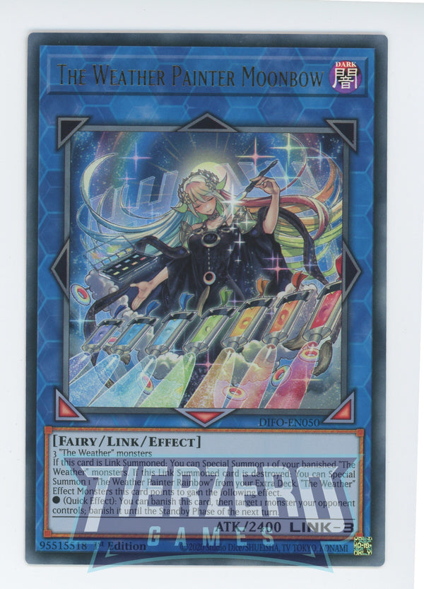 DIFO-EN050 - The Weather Painter Moonbow - Ultra Rare - Effect Link Monster - Dimension Force