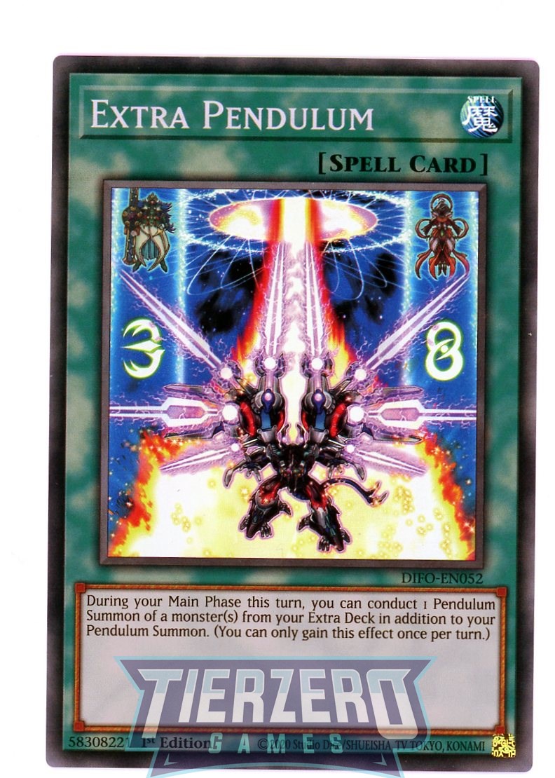 DIFO-EN052 - Extra Pendulum - Super Rare - Normal Spell - Dimension Force