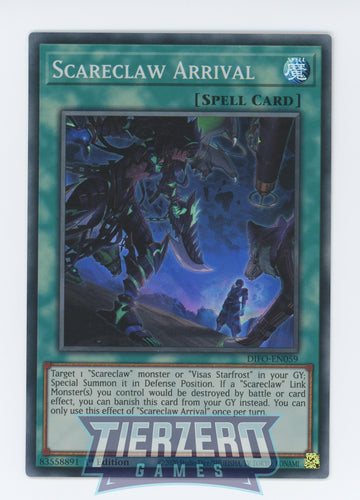 DIFO-EN059 - Scareclaw Arrival - Super Rare - Dimension Force