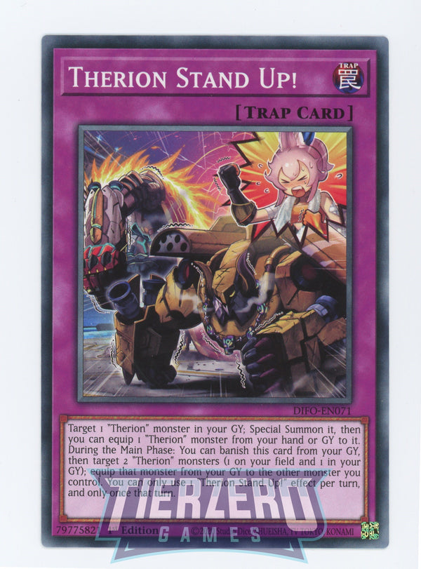 DIFO-EN071 - Therion Stand Up! - Common - Normal Trap - Dimension Force