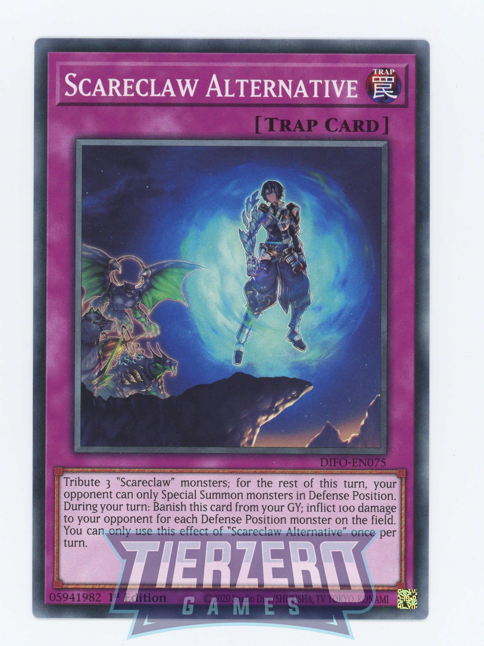 DIFO-EN075 - Scareclaw Alternative - Common - Normal Trap - Dimension Force