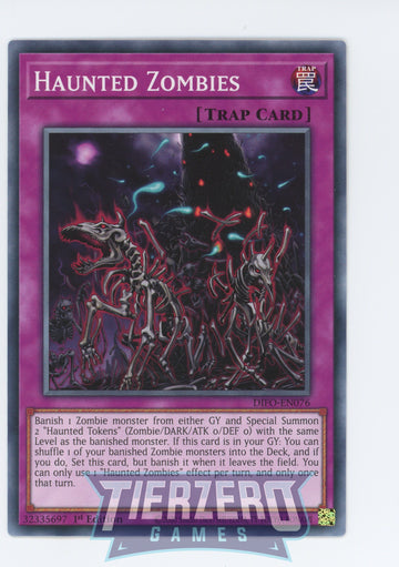 DIFO-EN076 - Haunted Zombies - Common - Dimension Force