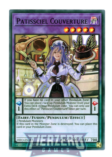 DIFO-EN083 - Patissciel Couverture - Super Rare - Dimension Force