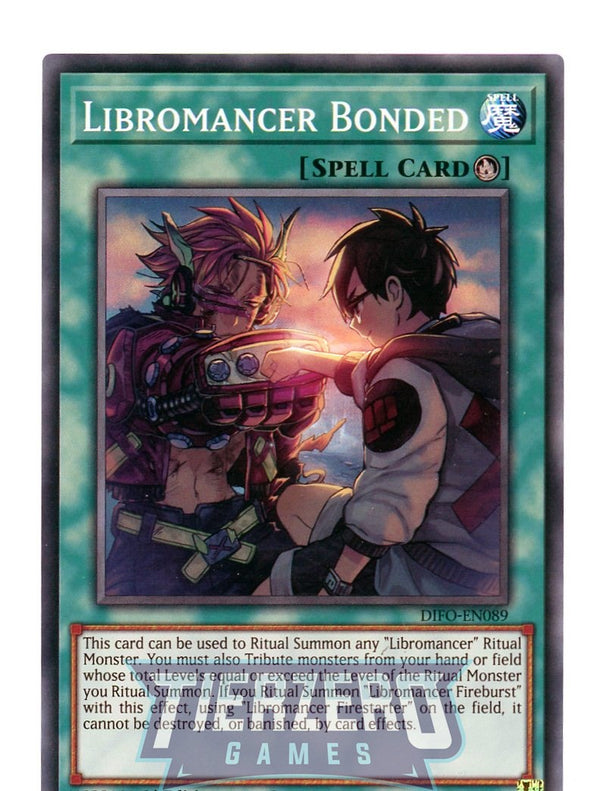 DIFO-EN089 - Libromancer Bonded - Super Rare - Ritual Spell - Dimension Force