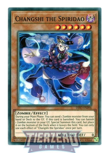 DIFO-EN096 - Changshi the Spiridao - Super Rare - Dimension Force