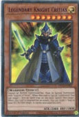 DLCS-EN002 - Legendary Knight Critias (Purple) - Ultra Rare - Dragons of Legend: The Complete Series
