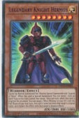 DLCS-EN003 - Legendary Knight Hermos (Blue) - Ultra Rare - Dragons of Legend: The Complete Series