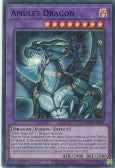 DLCS-EN005 - Amulet Dragon - Blue Ultra Rare - Effect Fusion Monster - Dragons of Legend The Complete Series