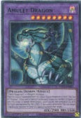 DLCS-EN005 - Amulet Dragon - Green Ultra Rare - Effect Fusion Monster - Dragons of Legend The Complete Series