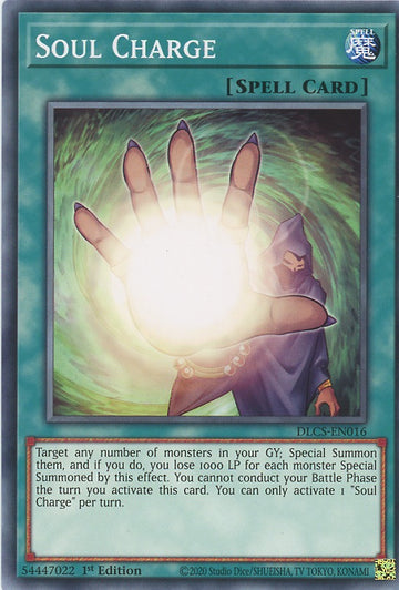 DLCS-EN016 - Soul Charge - Common - Dragons of Legend: The Complete Series