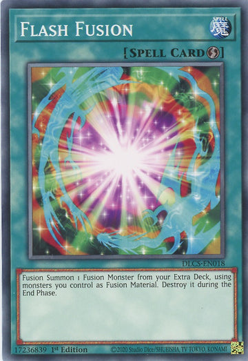 DLCS-EN018 - Flash Fusion - Common - Dragons of Legend: The Complete Series