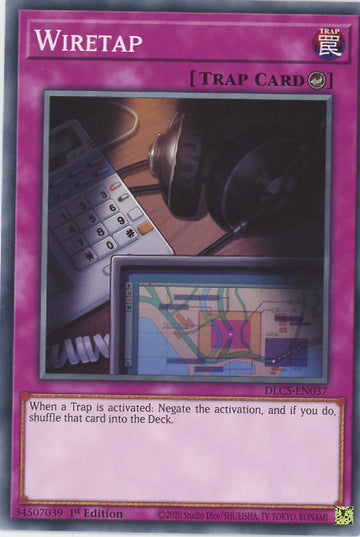 DLCS-EN037 - Wiretap - Common - Dragons of Legend: The Complete Series