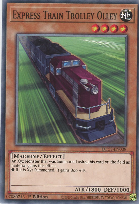 DLCS-EN039 - Express Train Trolley Olley - Common - Effect Monster - Dragons of Legend The Complete Series