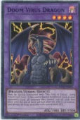 DLCS-EN055 - Doom Virus Dragon (Blue) - Ultra Rare - Dragons of Legend: The Complete Series