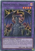 DLCS-EN055 - Doom Virus Dragon (Green) - Ultra Rare - Dragons of Legend: The Complete Series