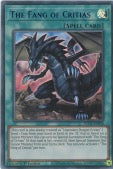 DLCS-EN058 - The Fang of Critias (Blue) - Ultra Rare - Dragons of Legend: The Complete Series