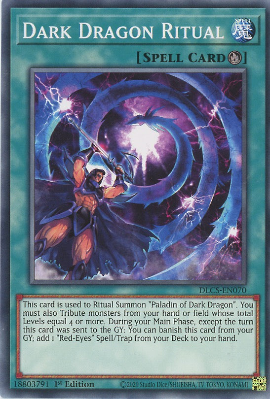DLCS-EN070 - Dark Dragon Ritual - Common - Ritual Spell - Dragons of L