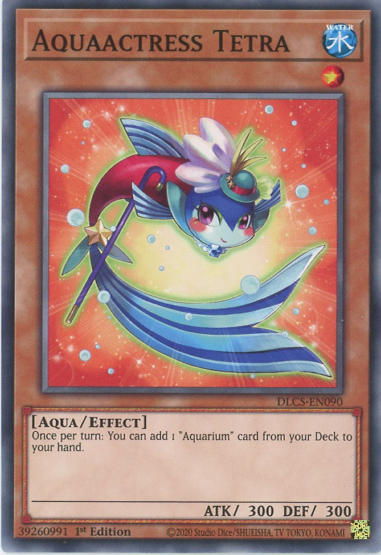 DLCS-EN090 - Aquaactress Tetra - Common - Effect Monster - Dragons of Legend The Complete Series