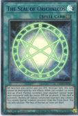 DLCS-EN137 - The Seal of Orichalcos (Blue) - Ultra Rare - Dragons of Legend: The Complete Series