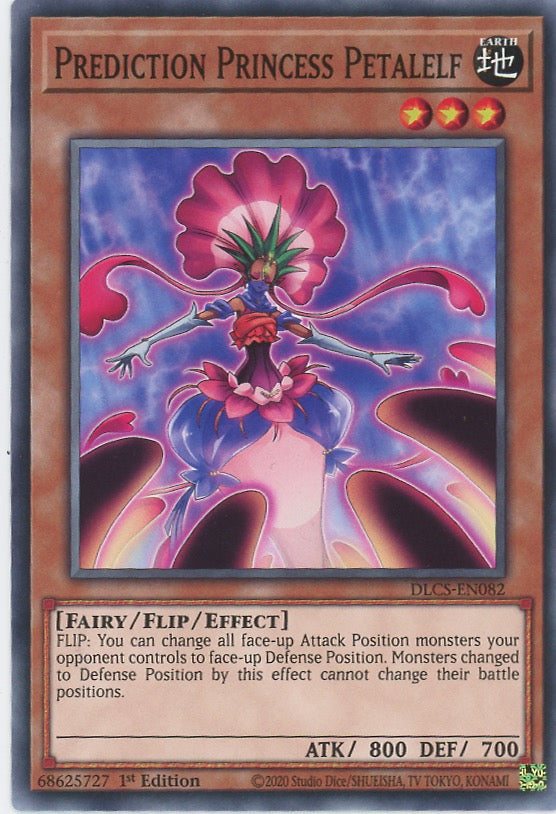 DLCS-EN082 - Prediction Princess Petalelf - Common - Flip monster - Dragons of Legend The Complete Series