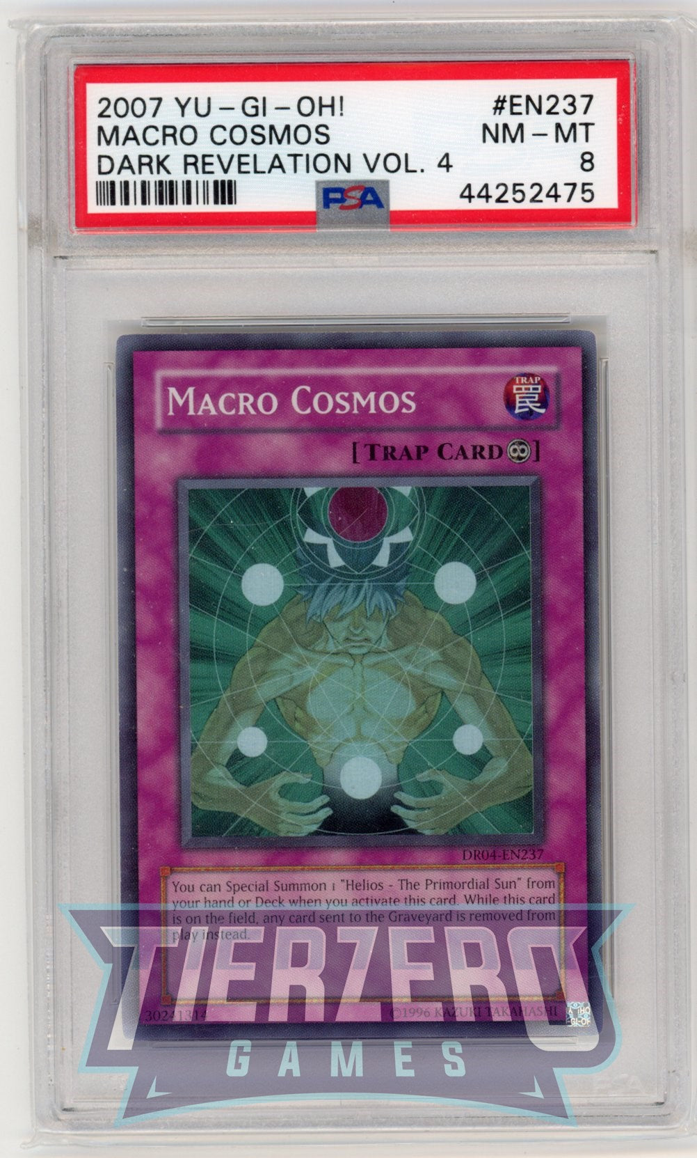 DR04-EN237 - Macro Cosmos - Super Rare - PSA 8