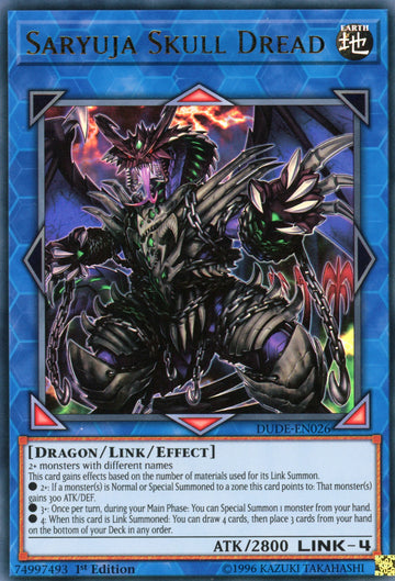 DUDE-EN026 - Saryuja Skull Dread - Ultra Rare - Duel Devastator - 1st Edition