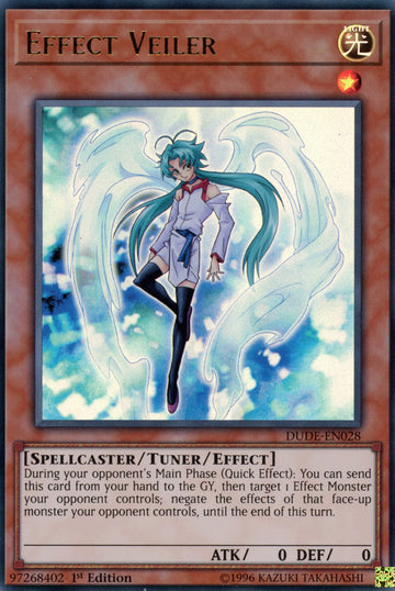 DUDE-EN028 - Effect Veiler - Ultra Rare - Duel Devastator - 1st Edition