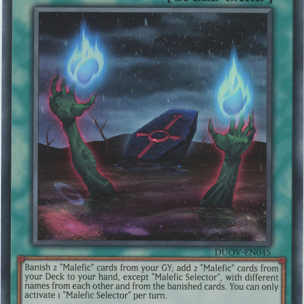 DUOV-EN045 - Malefic Selector - Ultra Rare - Normal Spell