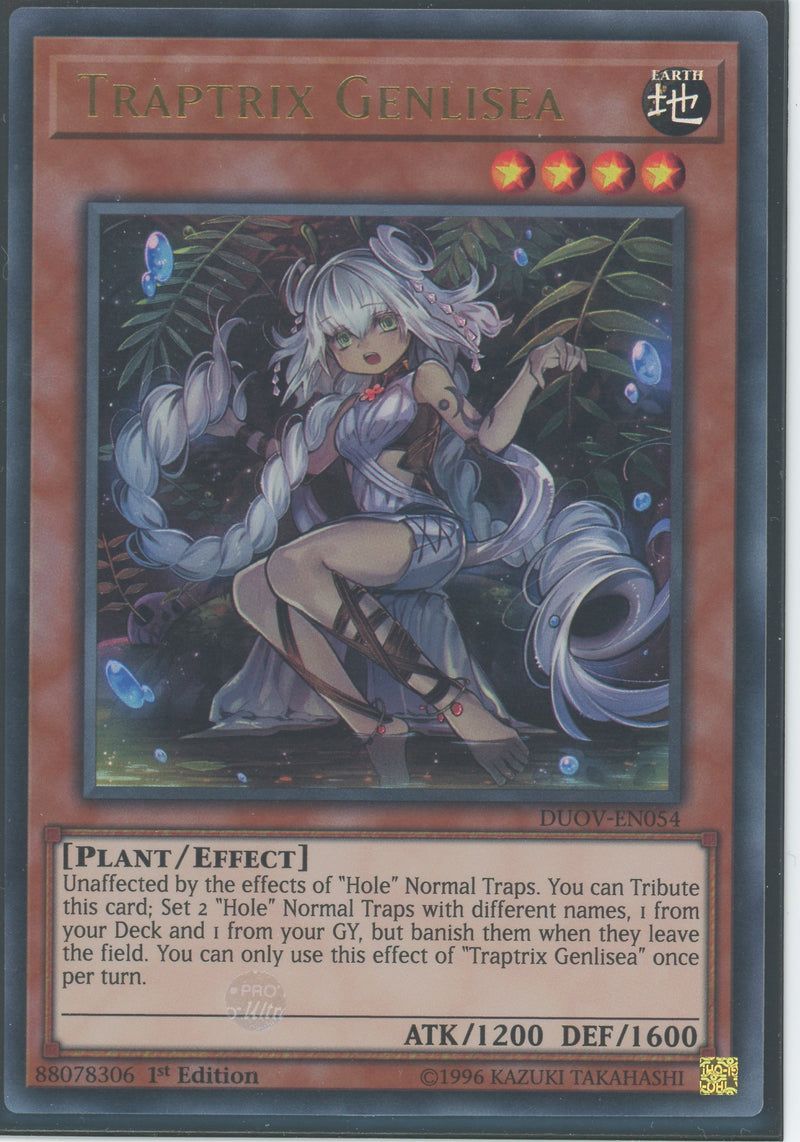 DUOV-EN054 - Traptrix Genlisea - Ultra Rare - Effect Monster - Duel Overload