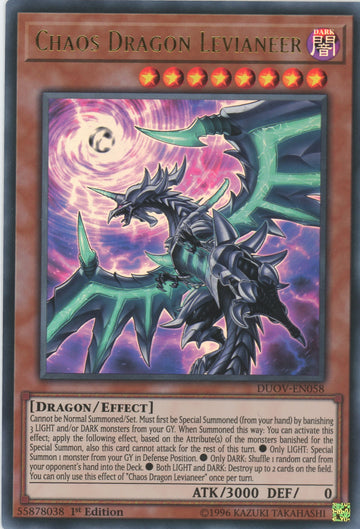 DUOV-EN058 - Chaos Dragon Levianeer - Ultra Rare - Duel Overload