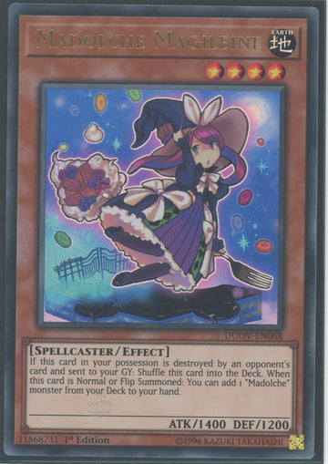 DUOV-EN068 - Madolche Magileine - Ultra Rare - Duel Overload
