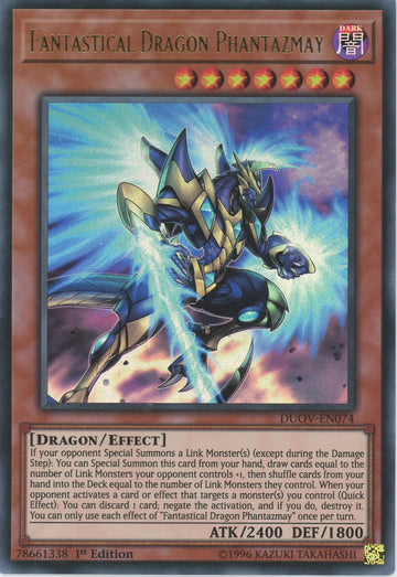 DUOV-EN074 - Fantastical Dragon Phantazmay - Ultra Rare - Duel Overload