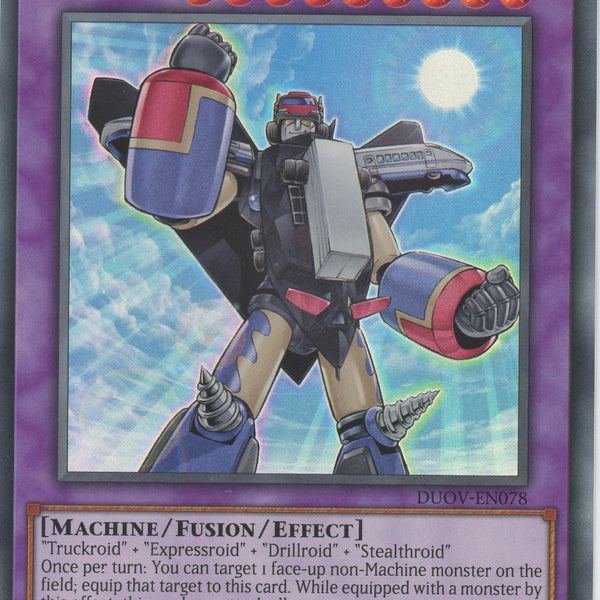 DUOV-EN078 - Super Vehicroid - Stealth Union - Ultra Rare