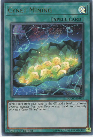 DUOV-EN095 - Cynet Mining - Ultra Rare - Duel Overload