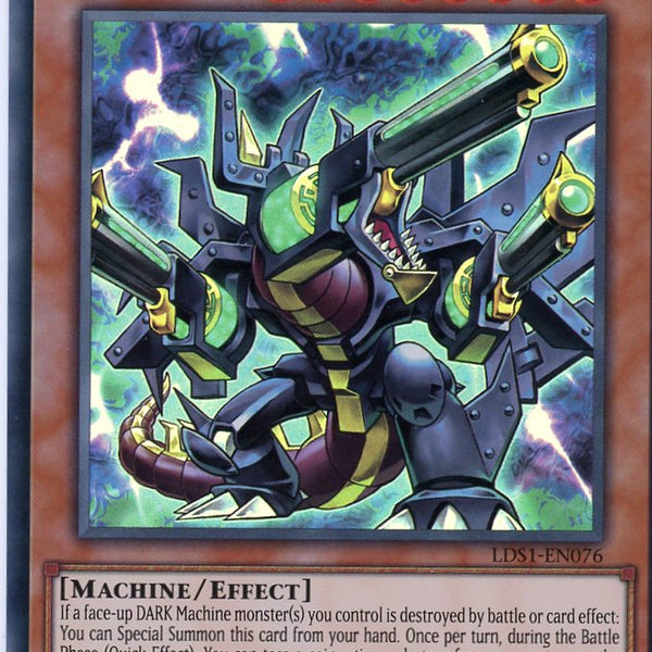 yugioh card barrel dragon LDS1-EN076 - Desperado Barrel Dragon - Purple Ultra Rare