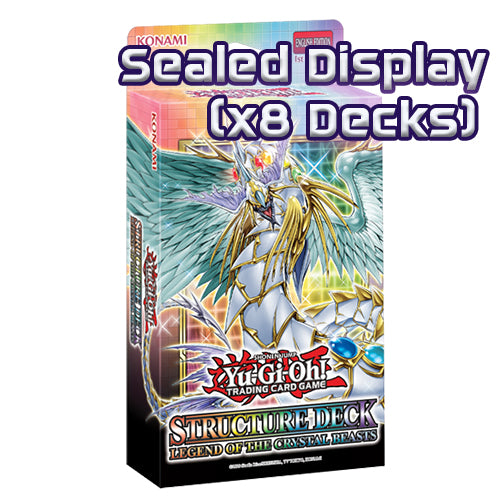 Yugioh Legend of the Crystal Beasts Structure Deck x8