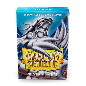 Dragon Shield 60 Silver Matte Small Sleeves