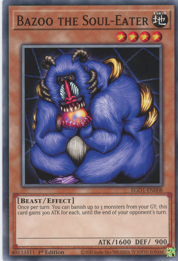 EGO1-EN008 - Bazoo the Soul-Eater - Common - Egyptian God Deck: Obelisk the Tormentor