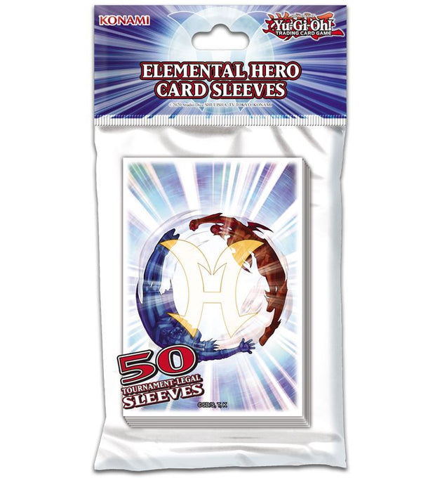 Yugioh Elemental Hero Sleeves 50 Count -