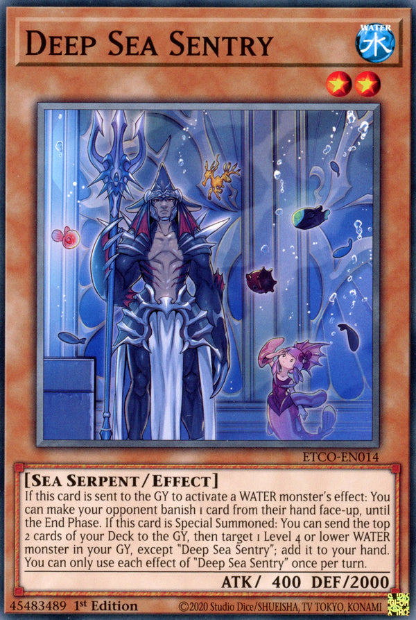 ETCO-EN014 - Deep Sea Sentry - Common - Effect Monster - Eternity Code